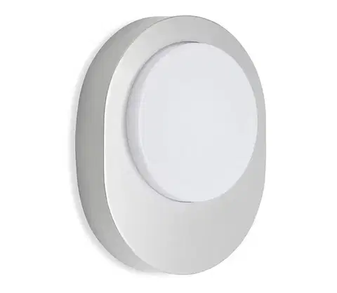 Svietidlá Telefunken 312004TF - LED Vonkajšie nástenné svietidlo LED/8W/230V IP44 strieborná 312004TF