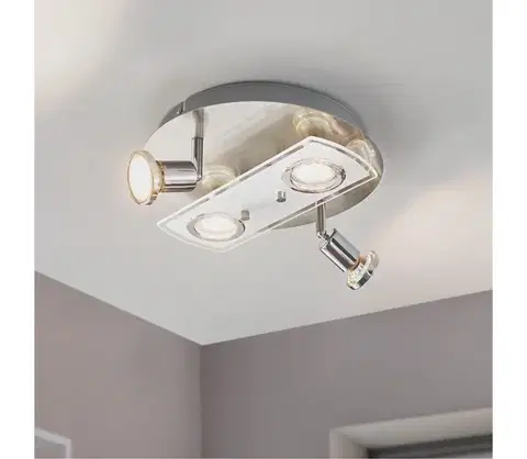 Svietidlá Eglo 32001 - LED stropné svietidlo PAWEDO 1 4xGU10-LED/3W/230V 32001