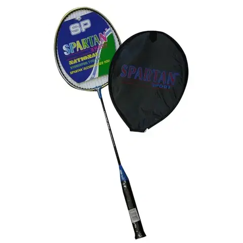 Badmintonové rakety Badmintonová raketa SPARTAN DROP SHOT modrá