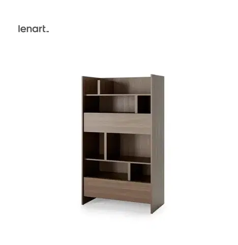 Regále Dig-net nábytok Regál Lenart BED CONCEPT BC-27 | dub dunin