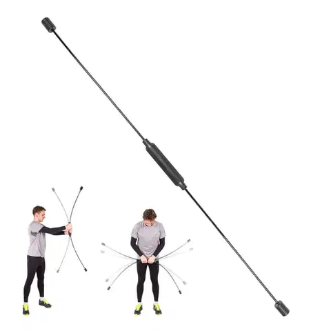 Ostatné fitness náradie Kmitacia tyč inSPORTline Flexi Bar Strong čierna