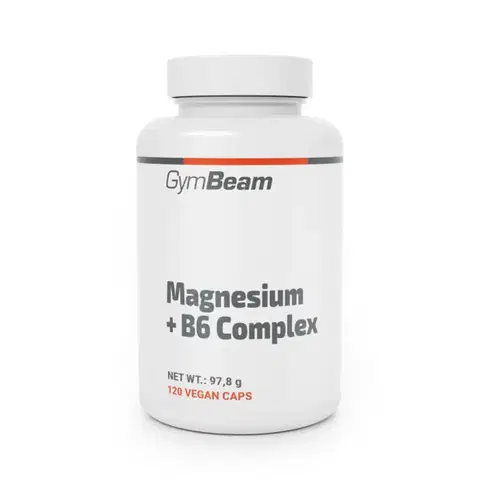 Magnézium GymBeam Horčík + B6 Komplex