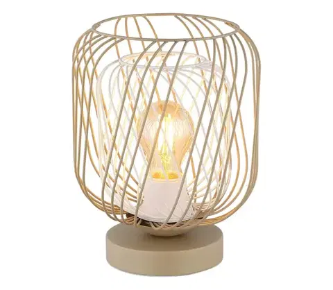 Lampy Globo 15965T - Stolná lampa DICHTI 1xE27/40W/230V 15965T